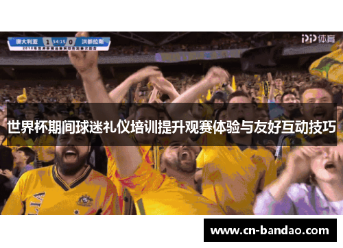 世界杯期间球迷礼仪培训提升观赛体验与友好互动技巧